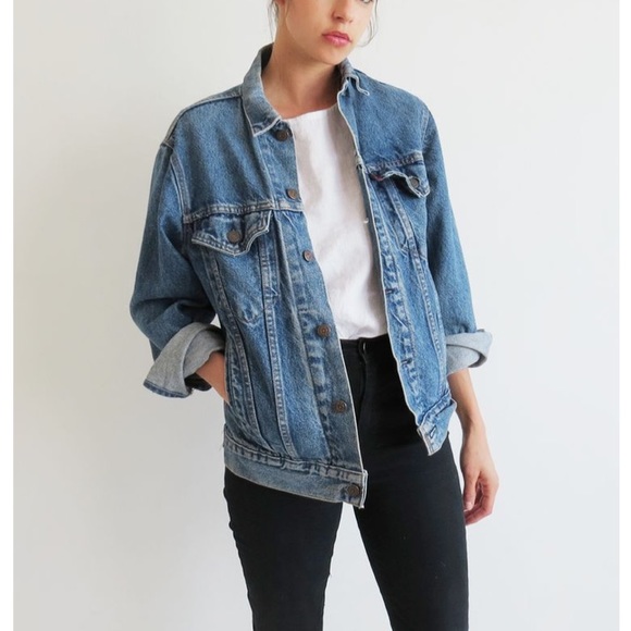 Vintage Levi's oversized jean jacket