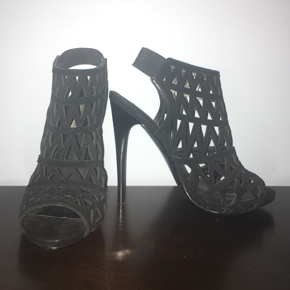 Steve Madden Bratt' Caged Slingback Bootie