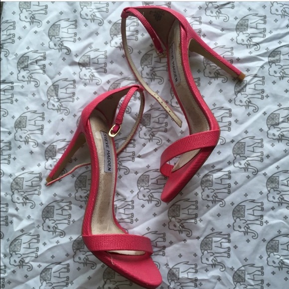 pink Steve Madden heels