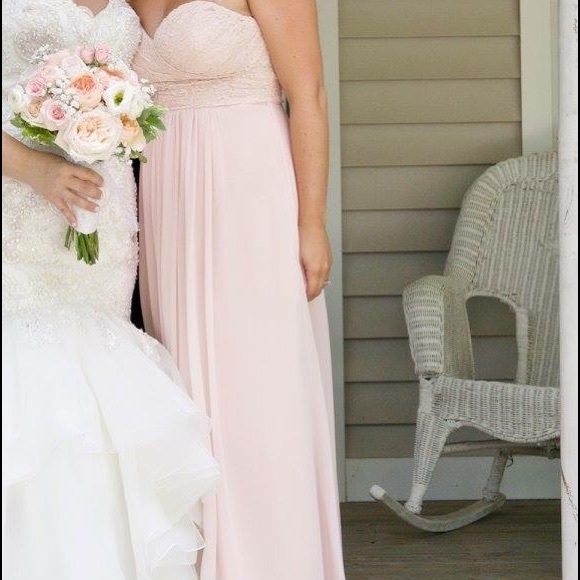 Bill Levkoff Petal Pink dress