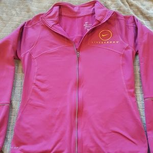 TODAY ONLY $19Pink Nike Livestrong running sweater