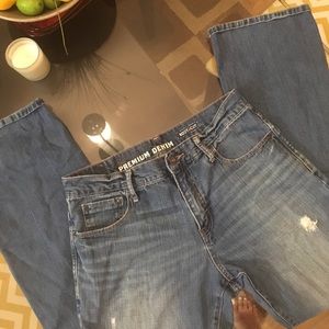 Men's bootcut jeans 33x34