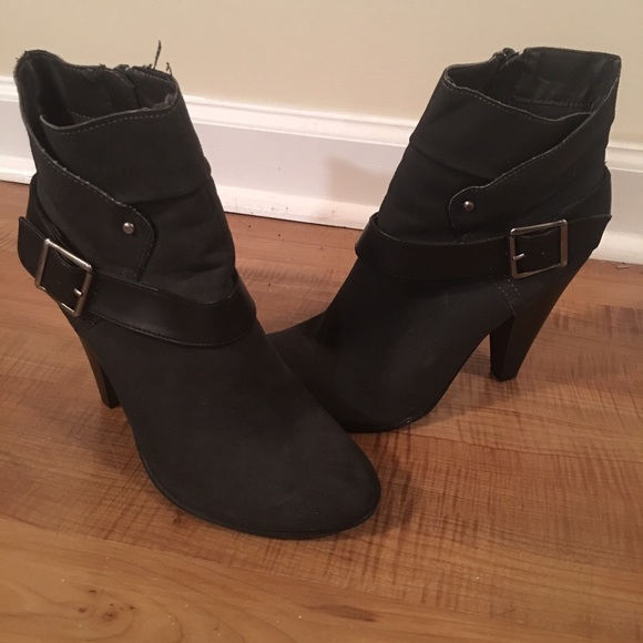Grey Boots