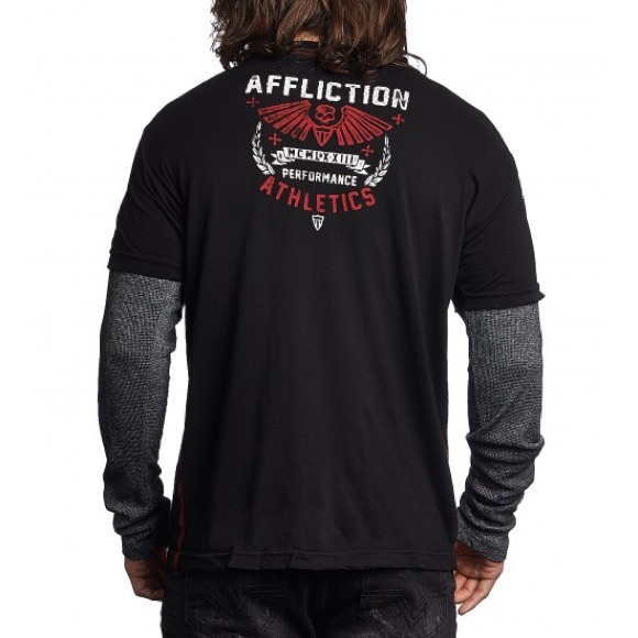 Affliction Flash Mob 2Fer Shirt - Picture 2 of 15