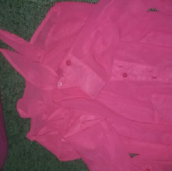 See through button up - Picture 2 of 4