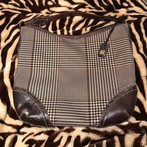 Ralph Lauren Houndstooth Purse