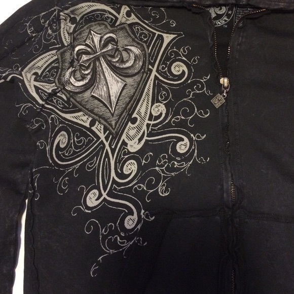 Affliction Jacket -Live Fast Hooded SALE🇺🇸 - Picture 4 of 6