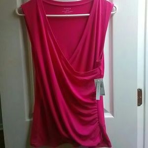 Pink stretchy Blouse by Grace