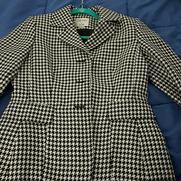Houndstooth blazer "Collections for Le Suit" - Picture 2 of 2