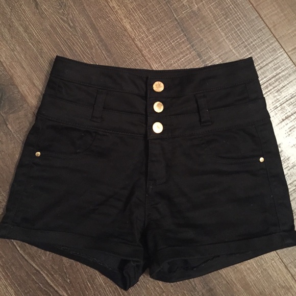 High waisted shorts