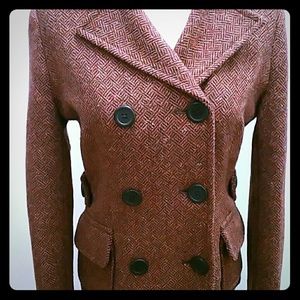 Double Breasted Tweed Jacket from Gap