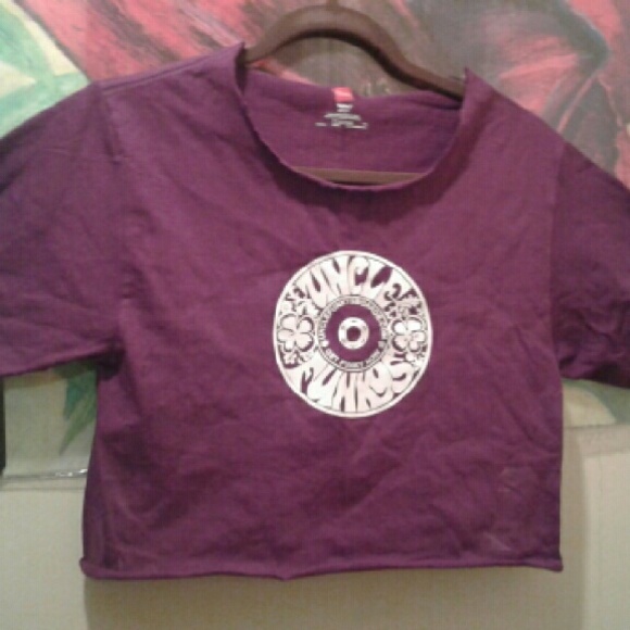 Uncle Funkys custom cut crop top