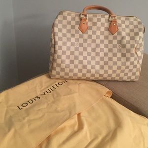 Authentic Louie Vuitton speedy 35