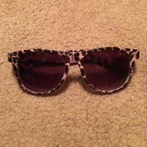 Animal print sunglasses