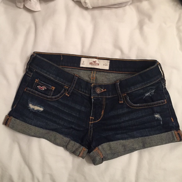 Hollister jean shorts