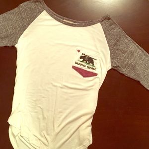 3/4 Length Sleeve Baseball T-Shirt