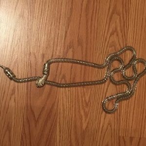 Women's silver look snake 🐍 belt