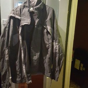 Gray Northface Jacket
