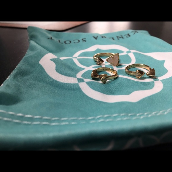Kendra Scott ring set