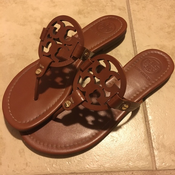 Tory Burch Tan Miller Sandal size 6.5