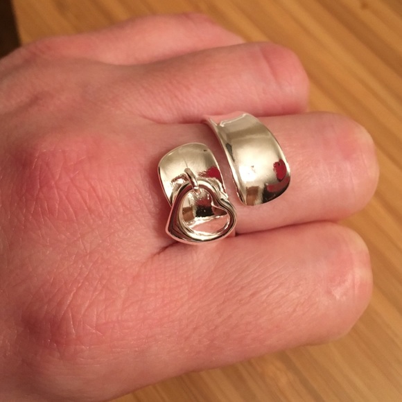 925 Stamped Ring Silver Plated.
