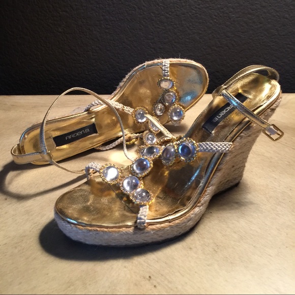 Arden B Stone studded Sandals