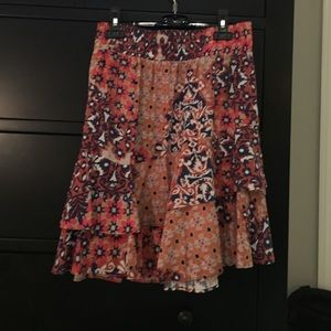 Cabi skirt/tube top