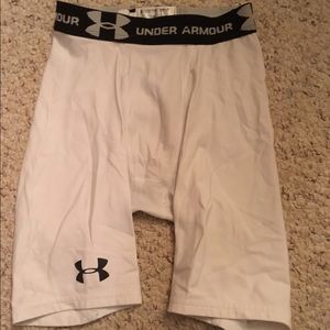 Under Armor Spanky shorts.