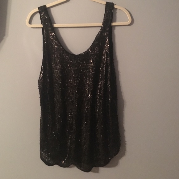 Black Sequenced Tank