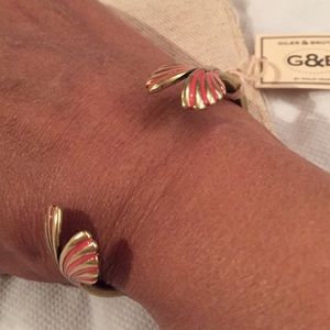 Authentic Giles & Brothers antique brass bracelet