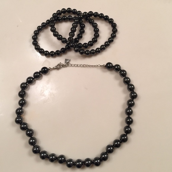 Necklace and bracelets