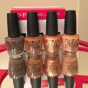OPI Nail Colors (4) Brand New