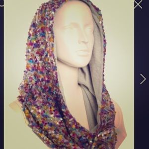 Irregular Choice snood 💙💜💕💛💚