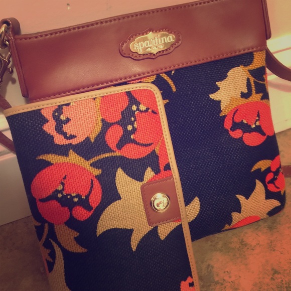 Cross Body Purse with Matching Wallet