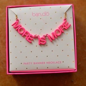 🌟Cyber Monday🌟More is More Party Banner Necklace