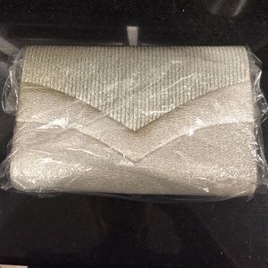 Silver Evening Bag