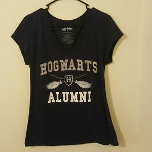 Blue Hogwarts Alumni Shirt 2XL (Fits like a L)