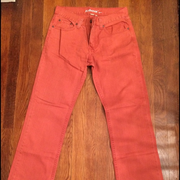 Men's Flypaper Jeans - Coral