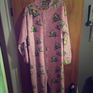Jumpin Jammerz Duck Footie Pajama
