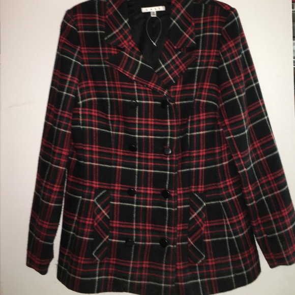 CAbi Plaid Jacket
