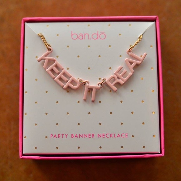 Keep It Real Ban.do Necklace