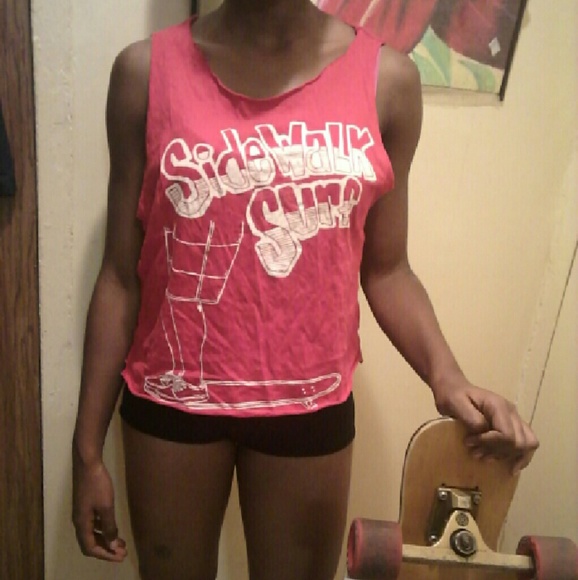 Sidewalk Surf vintage custom cut t- shirt