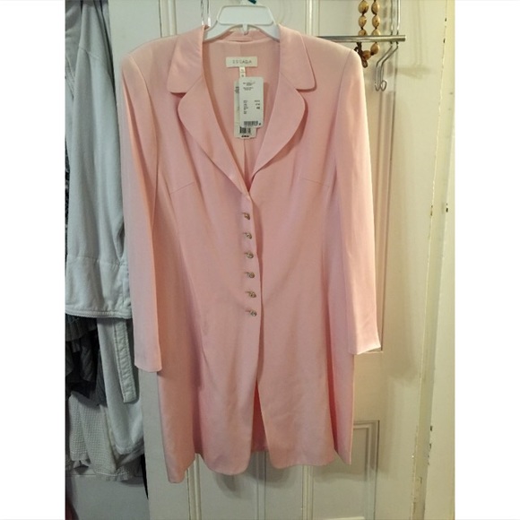 Escada blazer with jeweled buttons