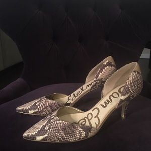 Sam Edelman Snakeskin Pump