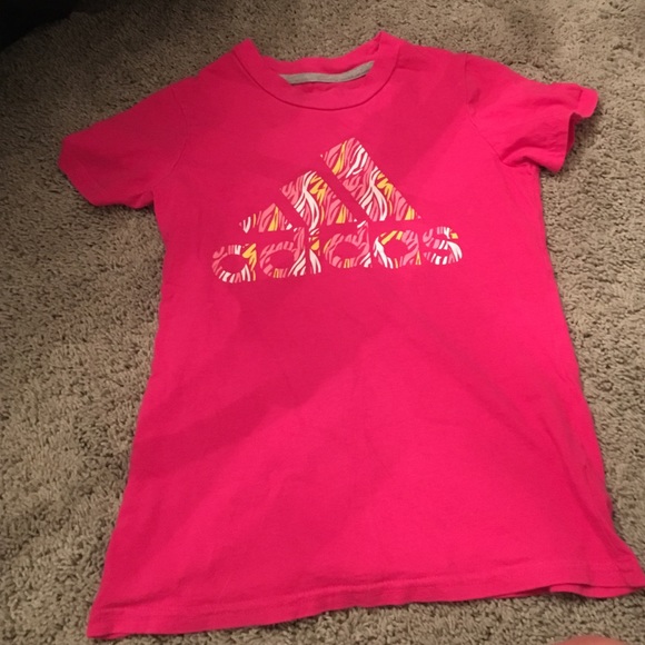 Pink adidas shirt - Picture 1 of 1