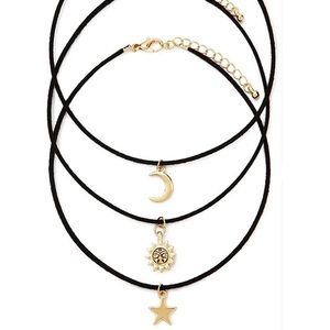 Moon, Sun, All My Stars Choker (Set)
