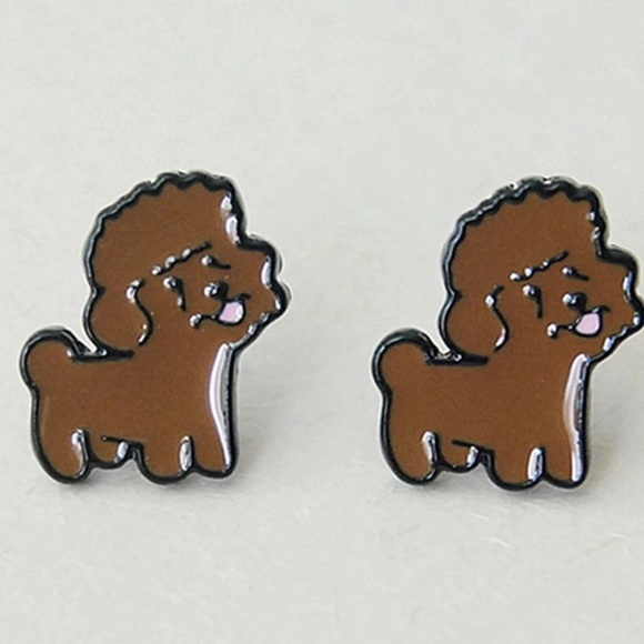 Jewelry - 🎁Cartoon Cute Poodle Earrings 🎄