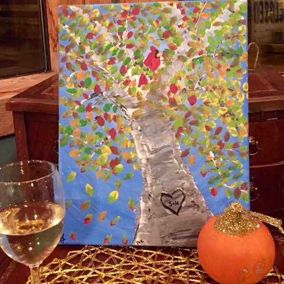 My happy little tree