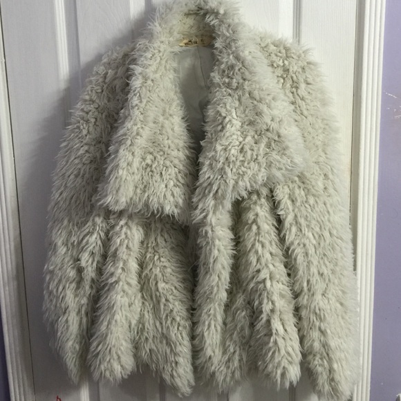 Hollister Fur Coat