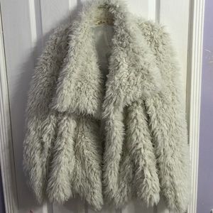 Hollister Fur Coat